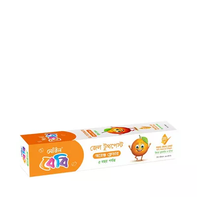 Meril Baby Gel Toothpaste (Orange)