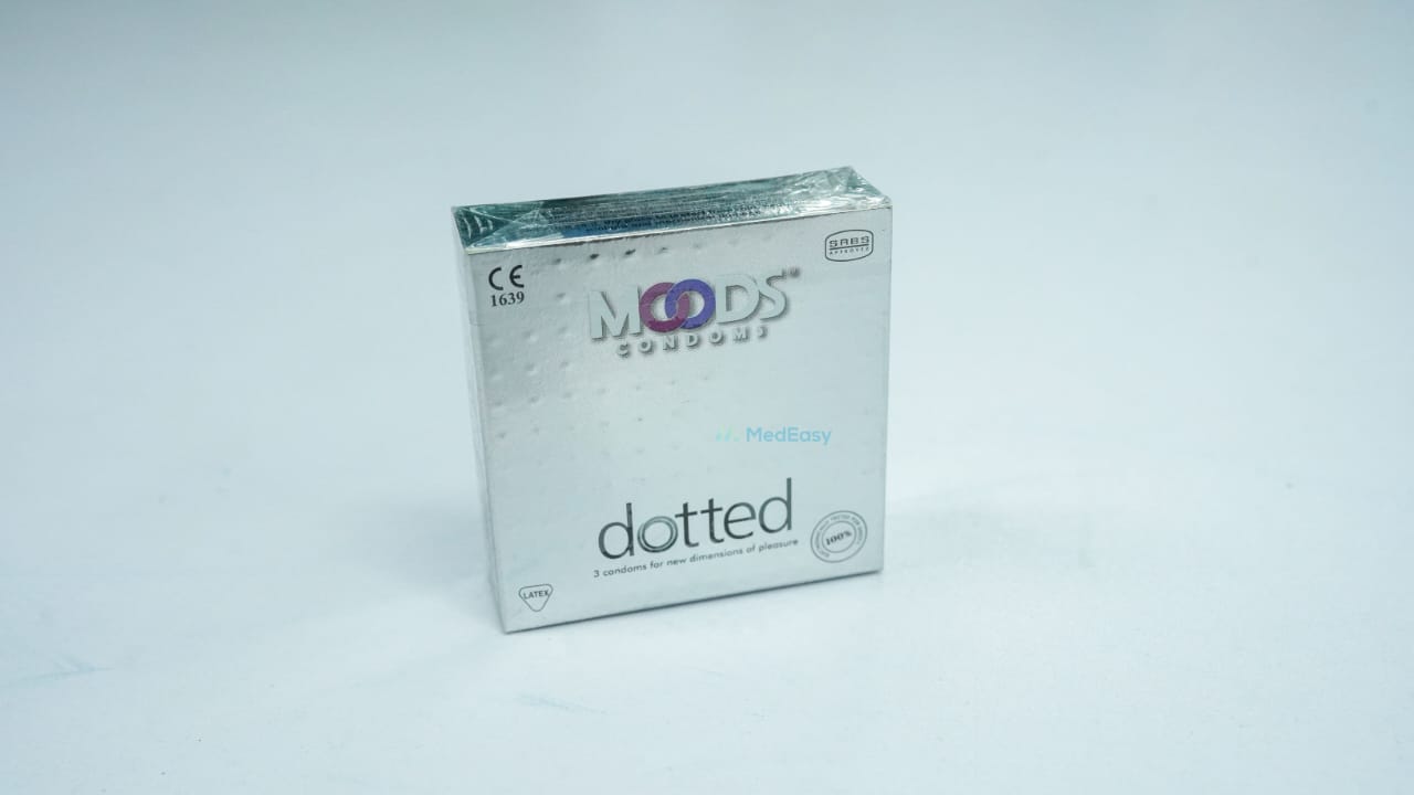 Moods Dotted Condom 3pc null 3pc