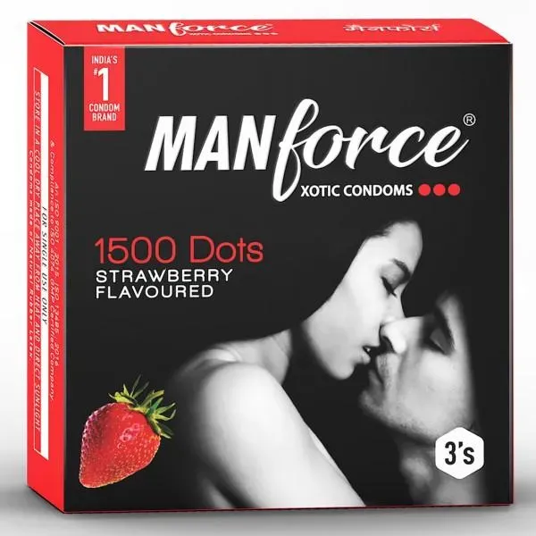 Manforce Strawberry Flavoured null