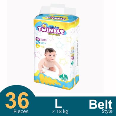 Twinkle Belt Diaper Large 36's Pack