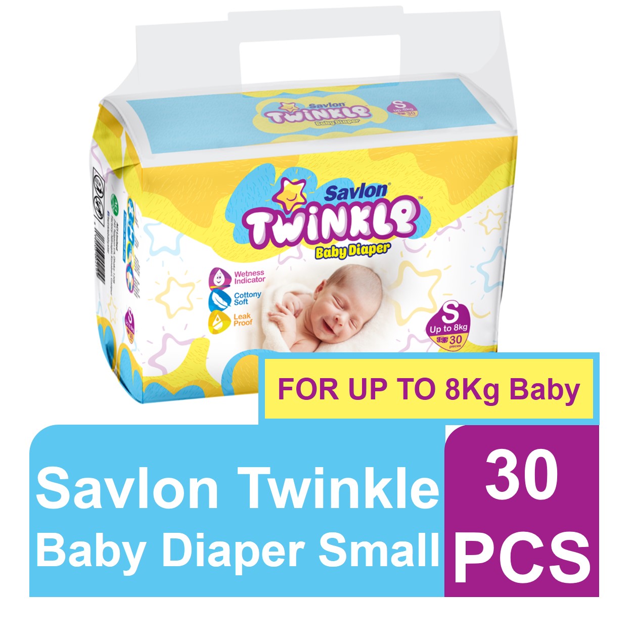 Twinkle Belt Diaper Small 30's Pack