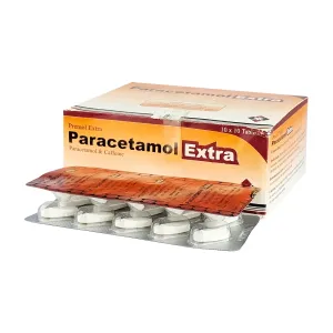 Paracetamol Extra 65mg+500mg (Tablet)