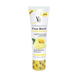 YC Whitening Face Wash Lemon Extract (100ml tube)